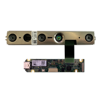 Caméra x99 Intel RealSense, module D450, connecteurs et carte D4V3