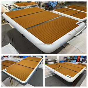 2025 mới nóng bán Inflatable nổi Dock nước giải trí nền tảng, nổi thuyền bến cảng đảo nổi - Product Image 3