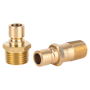 Molde N9, boquilla de agua de latón, acoplamiento rápido DME, conexión rápida americana, accesorio de manguera macho extendido 1/8 1/4 3/8 1/2 - Product Image 4