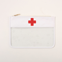 Sac médical de voyage portable multifonction personnalisé, sac de rangement pour médicaments d'urgence, organisateur de médicaments, pochette transparente de premiers soins