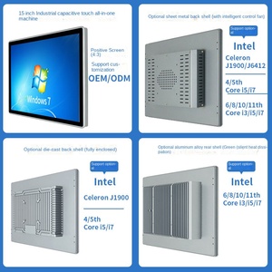 Máy tính bảng điều khiển công nghiệp tích hợp màn hình cảm ứng công nghiệp Yanling 15 inch độ phân giải cao, hoàn toàn kín - Product Image 3