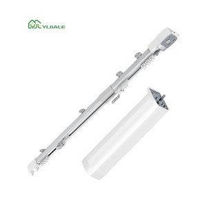 Système de rail de <span class=keywords><strong>rideau</strong></span> intelligent en métal 60KG AC100-240V <span class=keywords><strong>Moteur</strong></span> de <span class=keywords><strong>rideau</strong></span> électrique motorisé Tuya pour domotique sans fil - Product Image 1
