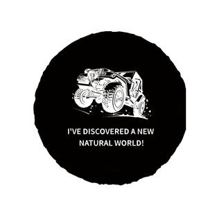 Cubiertas <span class=keywords><strong>de</strong></span> neumáticos <span class=keywords><strong>de</strong></span> <span class=keywords><strong>repuesto</strong></span> <span class=keywords><strong>de</strong></span> cuero PVC con logotipo diferente - Product Image 5