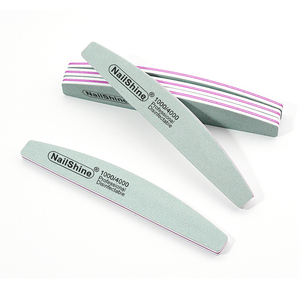 Wholesale <strong>Nail</strong> <strong>Buffer</strong> <strong>Supplier</strong> Half Moon <strong>Nail</strong> File With 1000/4000 Grit Sanding Buffing Washable Polishing Tools for <strong>Shiny</strong> <strong>Nail</strong> - Product Image 5