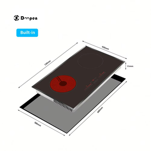 เตาเซรามิก + เหนี่ยวนำในตัว3700W ตลาดเวียดนามสีดำ - Product Image 3