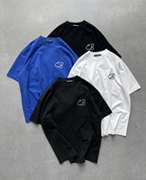 T-shirt Homme Personnalisé Cole Buxton de Haute Qualité, T-shirts Vierge à Manches Courtes pour Hommes, T-shirts Vierge à Col Rond pour Hommes