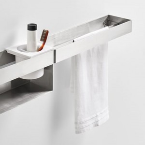 Agape 369 bagno mensole elegante porta asciugamani - Product Image 1
