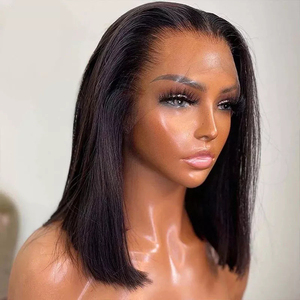 <span class=keywords><strong>Perruque</strong></span> longue bouclée sans colle en cheveux humains, <span class=keywords><strong>perruque</strong></span> à boucles naturelles très économique - Product Image 5