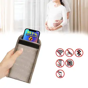 Handy-Überwachungs-Strahlungs-Hülse Faraday-Tasche Schwangeres Telefon RF-Signal-Schutz Blocker 5G GPS EMF RFID Signal-Blocking-Tasche