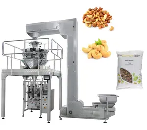 Automatic pistachio dry nuts roasting peanuts packing machine small roasted cashew nuts packaging machine