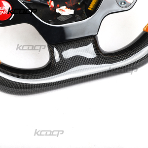 Volante de fibra de carbono para <span class=keywords><strong>Ferrari</strong></span> 458 Purosangue F430 488 360 Laferrari Roma - Product Image 4