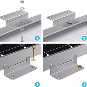 Système de montage <span class=keywords><strong>solaire</strong></span> PV RV <span class=keywords><strong>support</strong></span> de toit <span class=keywords><strong>support</strong></span> Kit de montage en aluminium peut fournir le dessin comme conception de projet - Product Image 5