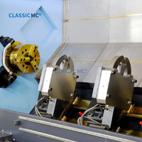 TCK1000 CNC-Schrägbett-Drehmaschine mit breiter Spindelbohrung für dickwandige Stahlrohre und Hülsenbauteile – Hochvolumige Drehbearbeitung