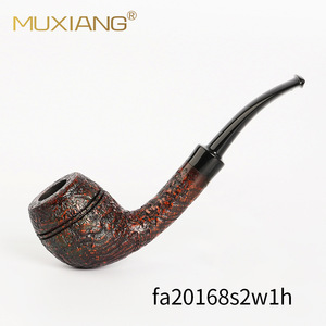 Bent Briarwood Tobacco Pipe 3mm Smoke Channel Men's Smoking Pipe Zhejiang Made - Product Image 4