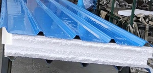 Nhà Máy Giá Cách Điện Thép Bánh Sandwich Bảng Điều Khiển Hiện Đại Thân Thiện Với Môi Nước/Chống Cháy Nội Thất/Bên Ngoài Bức Tường Bảng Điều Chỉnh 5 + Năm - Product Image 3