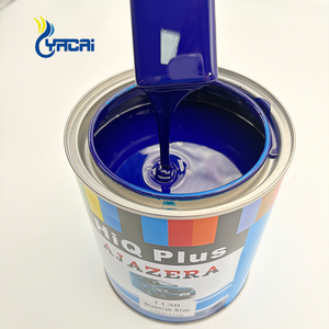 Peinture <span class=keywords><strong>de</strong></span> retouche universelle haute couvrance <span class=keywords><strong>de</strong></span> type EU-Standard, bleu verdâtre, pour ateliers automobiles européens et meubles - Product Image 2