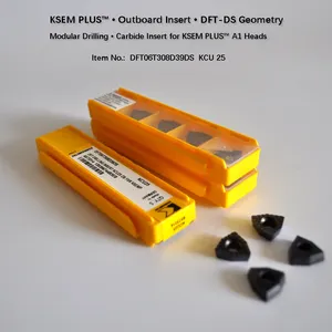 Sakens modularer Bohr karbid einsatz für KSEM PLUS A1 Köpfe DFT06T308D39DS KU25 Material 6573314 (5 PCs Lot pro Karton) - Product Image 5