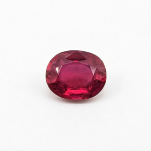 Rubis naturel ovale taillé, 1 à 3 carats, traité thermiquement, prix usine, rubis rouge en vrac pour la création de bijoux - Product Image 1