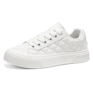 2026 New Men's Sneakers Low <b>Top</b> Leather Upper Korean Style Plaid Fashion Shoes Casual All-match Wear-resistant Sports Shoes - Product Image 5