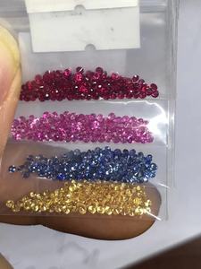 หินแซฟไฟร์สีชมพูขนาด1.5มม. หินแซฟไฟร์หยาบจากธรรมชาติยอดเยี่ยมสีชมพูราคาต่อกะรัต - Product Image 6