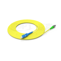 Kabel Patch Fiber Optik SC ke FC UPC APC G652D G657A OM1 OM2 OM3 OM4 3m PVC LSZH Single Mode Multimode