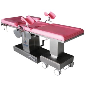 Table d'opération électrique gynécologique YC-D5 2100*600*600mm, lit d'accouchement médical avec certification CE pour usage clinique - Product Image 5