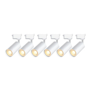 Projecteur LED sur rail COB moderne pour intérieur commercial, 12-40W, orientable à 360 degrés, CRI 80, durée de vie de 30 000 heures, en aluminium - Product Image 1