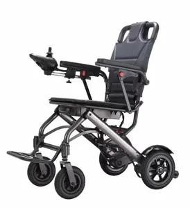 折りたたみ式軽量中国メーカー電磁ブレーキ付き電動車椅子無効