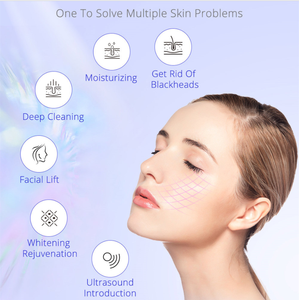 Dermabrazyon Yaşlanma Karşıtı İğnesiz Mezoterapi Makinesi Kırışıklık Giderici Cilt Gençleştirme Mezogun Makinesi Yüz Temizleme Fırçası Güzellik - Product Image 2