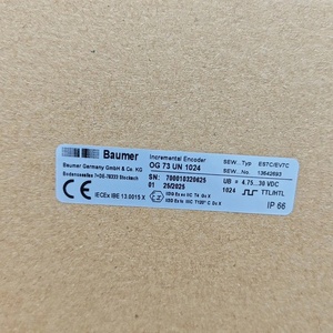Encoder Incremental Alemán OG 73 UN 1024 SEW <span class=keywords><strong>ESTC</strong></span> EVTC para PLC - Product Image 1