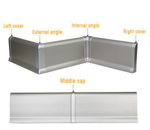 Plinthe blanche imperméable de 100mm pour le plancher de SPC - Product Image 3