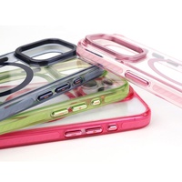 Coque de téléphone transparente magnétique étanche à charge sans fil de haute qualité pour les modèles 13-16, antichoc