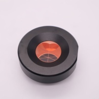 Prisme de surveillance mini GMP104 à 90 degrés en L, en verre BK7 revêtu de cuivre de 25,4 mm, portée de 7000 pieds, haute précision, pour géomètre