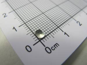 DOM-SW-4020EWN Taille ronde 5.0mm cinq points cantact dipple Shrapnel nickelé en acier inoxydable Dôme en métal - Product Image 4