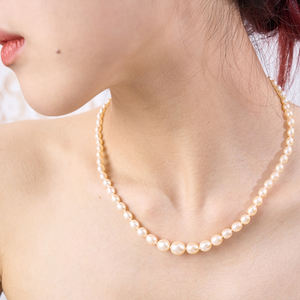 Thiết kế thủ công sang trọng Thiết kế tự nhiên chất lượng cao Trang sức nữ Vòng cổ ngọc trai đen - Product Image 6