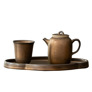 Stoneware Kung Fu <b>Tea</b> <b>Set</b> With Lid For Single Person Afternoon <b>Tea</b> Dehua County Ceramic Teapot And <b>Cup</b> <b>Set</b> - Product Image 5