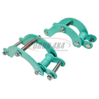 Nouvelle couleur personnaliser le Kit de Suspension de voiture bleu de luxe ressort à lames arrière étendu G-manilles 0-2 ''pour Hilux Ranger petite camionnette