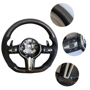 Volante de fibra de carbono para <span class=keywords><strong>BMW</strong></span> Serie 3 <span class=keywords><strong>E46</strong></span> M3 E 46 m 316i 318i 320i 323i 325i 328i 330i 320d <span class=keywords><strong>330d</strong></span> 320td 316ti 318ti - Product Image 2