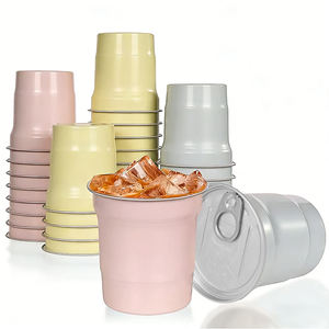 Gobelets en aluminium jetables et recyclables pour le camping en plein air, les fêtes, 26 oz, cola, boissons froides, gobelet en aluminium personnalisé - Product Image 1