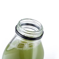 Bouteille en verre carrée de 500 ml/1000 ml avec bouchon à vis pour l'emballage du vin, des spiritueux neutres et de la tequila, sérigraphiée et estampillée à l'or
