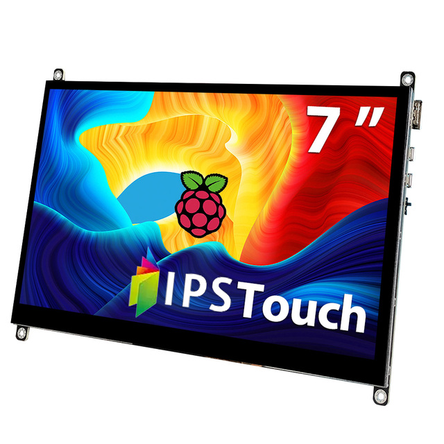 HAORYZON 7 Inch IPS LCD Capacitive Touch Screen 1024X600 Resolution Touchscreen Module LCD Display Module for Raspberry Pi