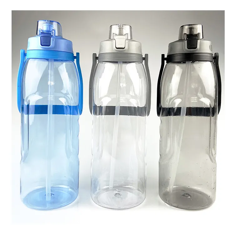 Exquisite high quality outdoor travel portable anti fall portable plastic water bottle