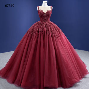 Vestido de Noche para Maternidad RSM67319, Vintage, Negro, Sin Mangas, con Encaje, Volantes Naturales, Pliegues y Cola de Capilla - Product Image 3