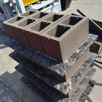 Machine automatique de fabrication de blocs creux par vibration QT6-15 avec panneau PLC