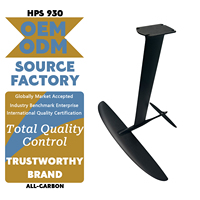 Axis HPS 930 Carbon Downwind Foil Wing - Hydrofoil unisexe durable et haute résistance pour la pratique du surf en eaux océaniques à longue distance, sur les vagues, dans les lacs et les rivières