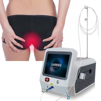 Machine laser de proctologie à intervention minimalement invasive 980nm 1470nm pour la découpe des verrues, l'élimination des hémorroïdes et des fistules anales