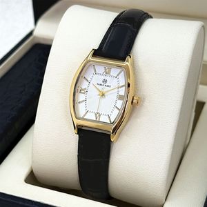 Women's wristwatch with luxurious and elegant <b>bucket</b>-shaped small dial, featuring a casual and fashionable style. - Product Image 5