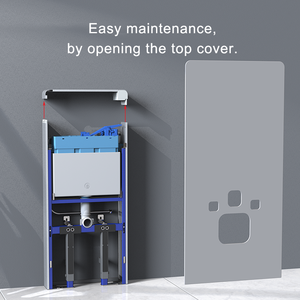 Bể Chứa Nước Bồn Cầu Giấu Kín Bằng Kính CE Xả Kép Thông Dụng Cho Nhà Vệ Sinh Treo Tường - Product Image 5