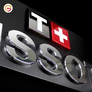 Cliente Preferito di Rivestimento di <span class=keywords><strong>Metallo</strong></span> Alfabeto 3D Acrilico Segno Lettere - Product Image 4