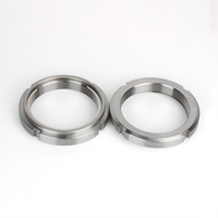Écrou auto-serrant circulaire rainuré pour composants de transmission automobile et de transmission mécanique